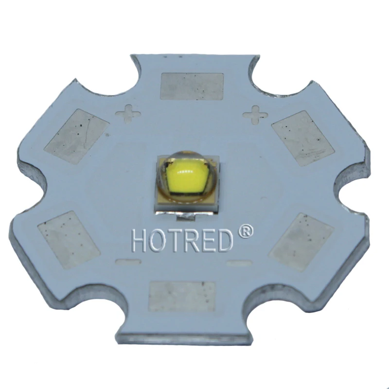 10PCS LG3535 5W led Cold White 6000-6500K Warm White 3000-3200K 1-3W-5W LED with 20mm Star PCB Replace Original XPG2 XP-G LED