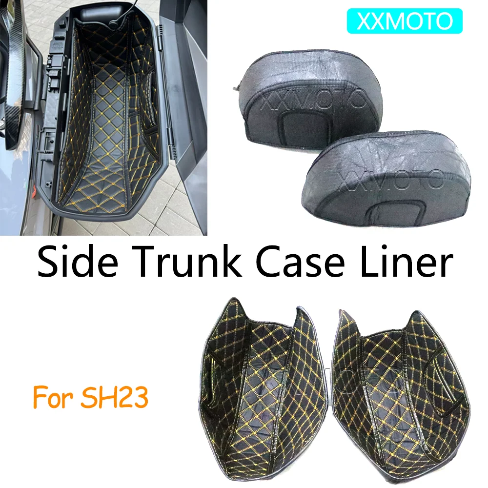 

Для SH 23 SH23 мотоцикла, боковая подкладка для багажника SH23, боковая подкладка для багажного ящика, внутренняя защита, подкладка, защита сумки
