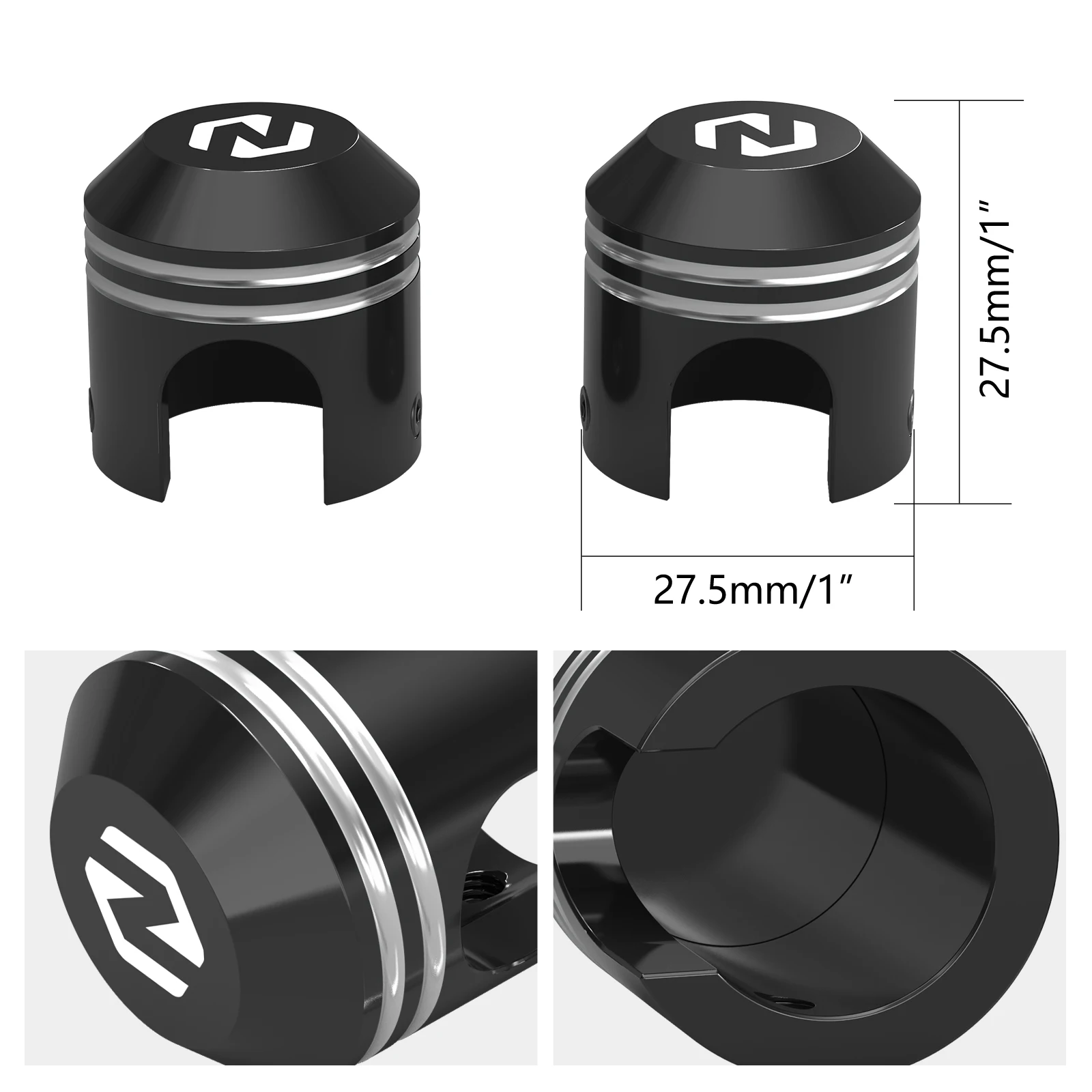 2 Clutch Brake Cable Ferrule Cap Covers for Harley Street Glide/Special FLHX FLHXS Ultra Limited FLHTK Tri Glide Ultra 2014-2020