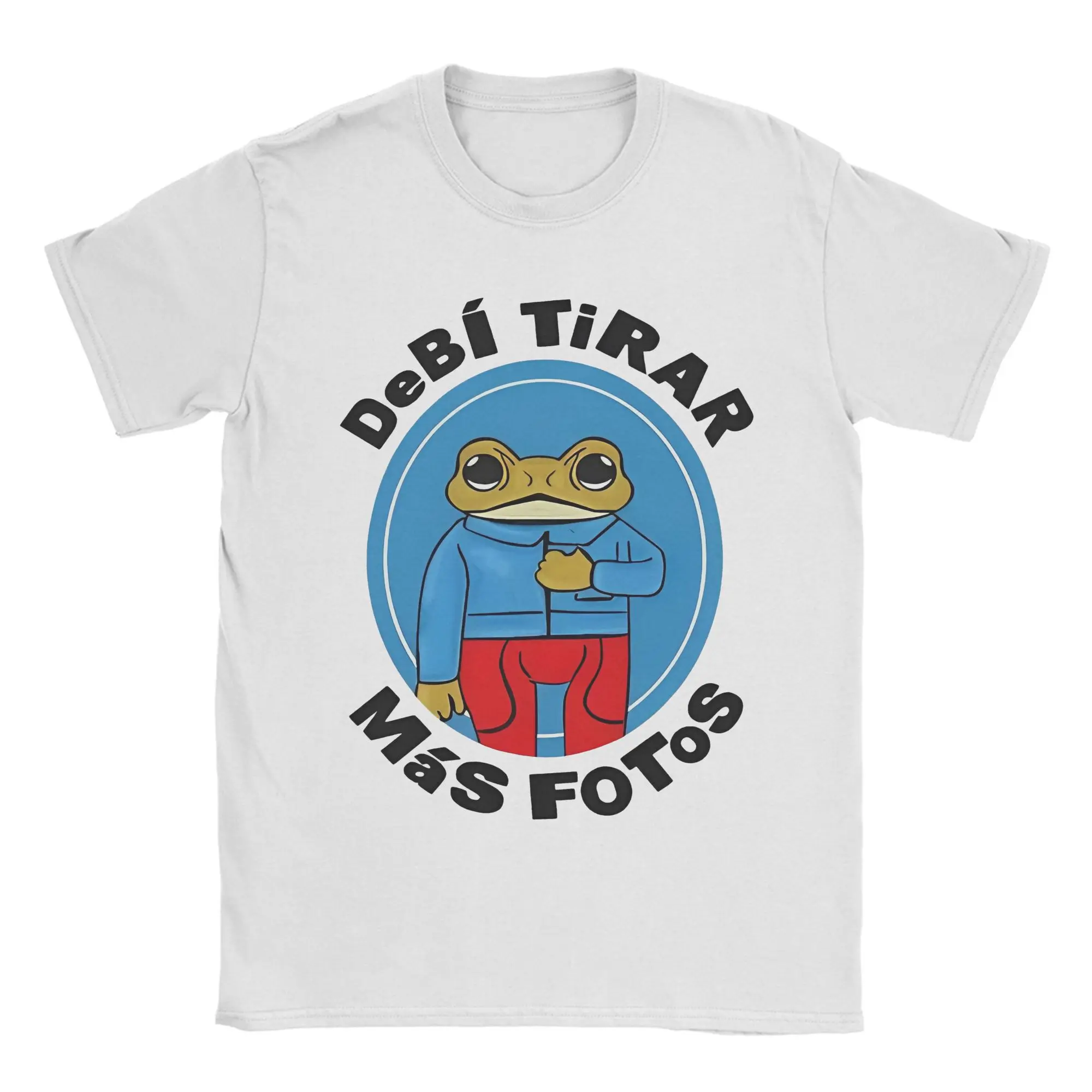 DTMF Bad Bunny Tour Sapo Concho Toad T Shirts Cotton Novelty T-Shirt Crew Neck Debi Tirar Mss Fotos Tees Short Sleeve Tops