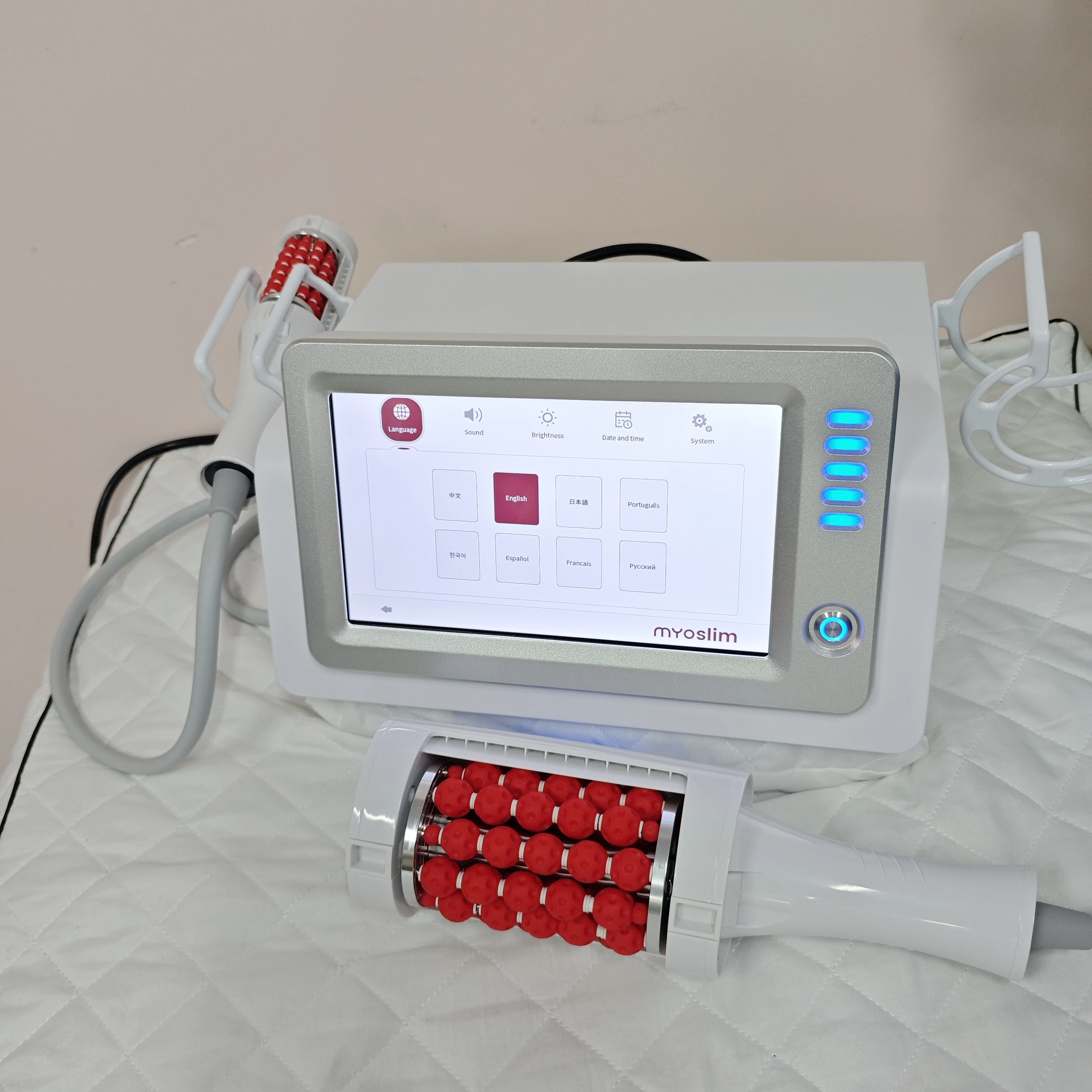 

EMS Body Sculpt Machine Inner Ball Massager Roller Slimming Skin Tightening Cellulite Pain Relief Massager Fat Burner Device