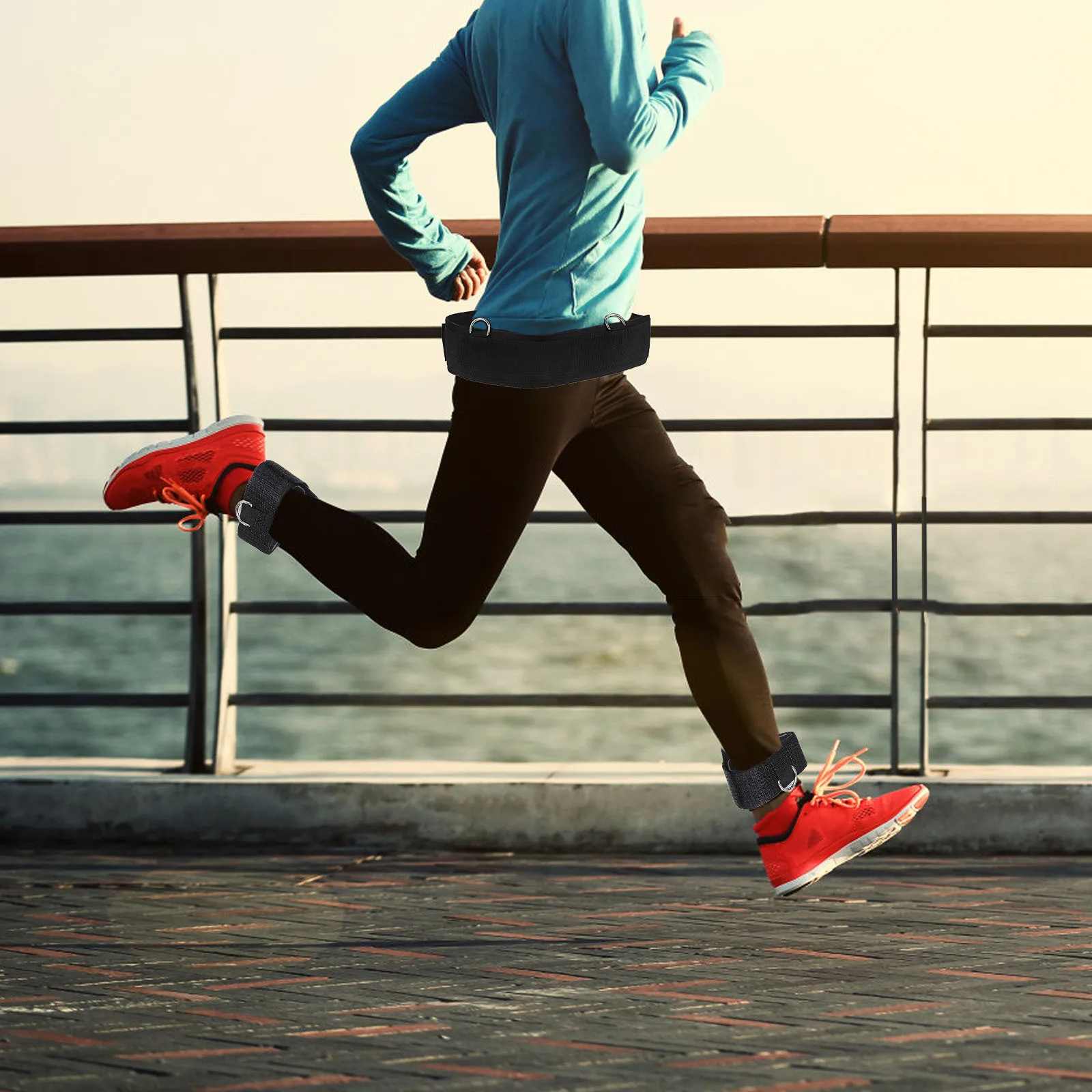 

1Set Resistance Bands for Pull Ups and Leg Training Bounce Cord for Jump Enhancement Bodyweight Exercise Equipment Sport