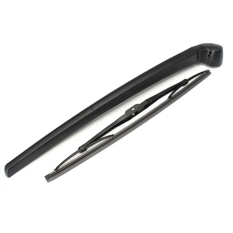 

Car Rear Windshield Wiper Kit Black Plastic Rear Wiper Arm Blade Set 34cm For Audi A3 A4 8P 2003~2008 Car Repair Accessories