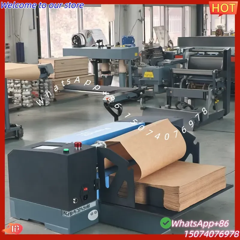 2026 Space-saving Electric Paper Cushion Wrap Making Air Bubble Packaging Machine for Cartons with Bearing