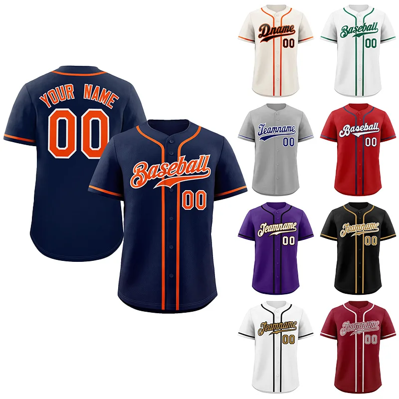 

Оригинальный дизайн, женская бейсбольная одежда с возвратом, сетчатая толстовка из полиэстера, сшитый логотип, имя, номер, мужская бейсбольная майка в стиле ретро