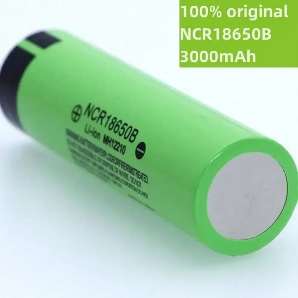 18650 3000mAh 18650 3,7 V batería de iones de litio NCR18650B batería recargable Ncr18650b batería Ncr18650b Panasonic 3000mah