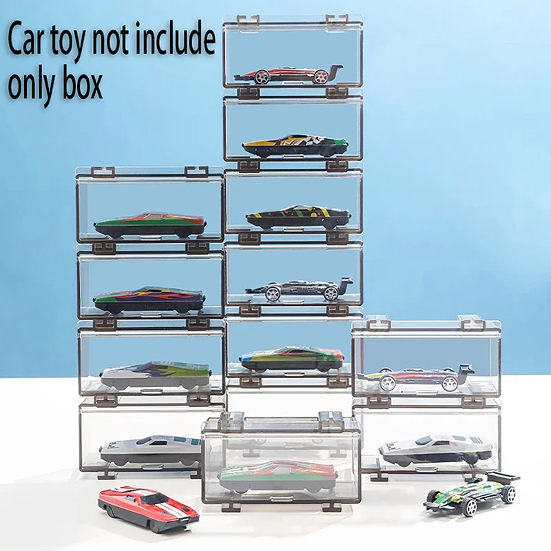 Storage Box High-grade With Fasteners Be Connected For Hot Wheels MiniGT 1/64 Diecast Model Car Display Box