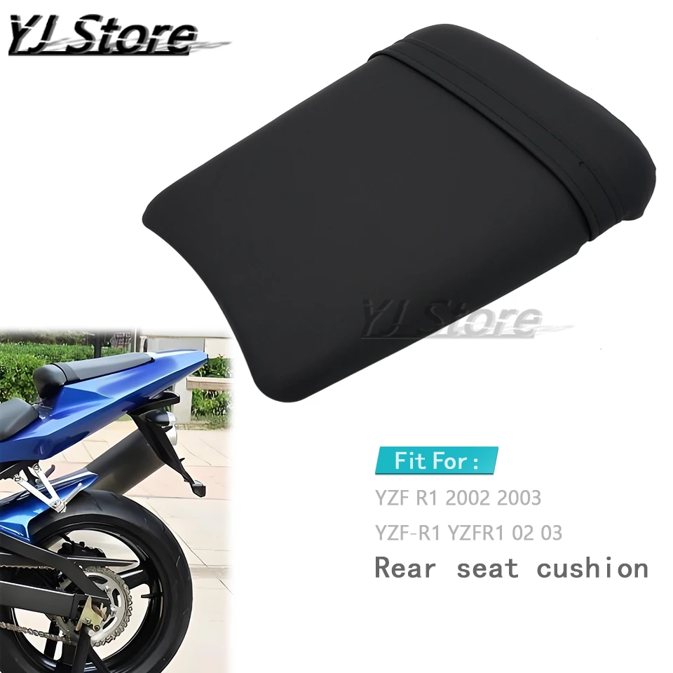 

Fit For Yamaha YZF R1 2002 2003 YZF-R1 YZFR1 02 03 Motorcycle Accessories Rear Pillion Passenger Soft Seat Cushion