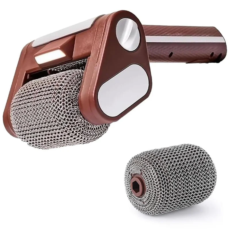 

A27F-Electric Grill Cleaner Rechargeable Grill Cleaning Scrub Brus Rechargeable BBQ Tool Barbecue Cleaner Tool
