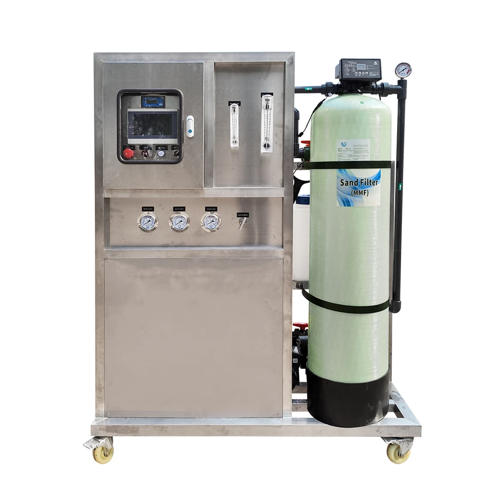 500lphro Seawater Reverse Osmosis Desalination Water Treatment Plant System for Drinking Water