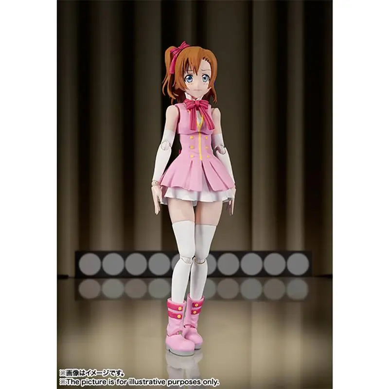 

В наличии: Аниме-фигурка Aikatsu Planet SHF Love Live! Хонока Коусака, ПВХ-модель, игрушка-фигурка школьных айдолов, подарок для детей