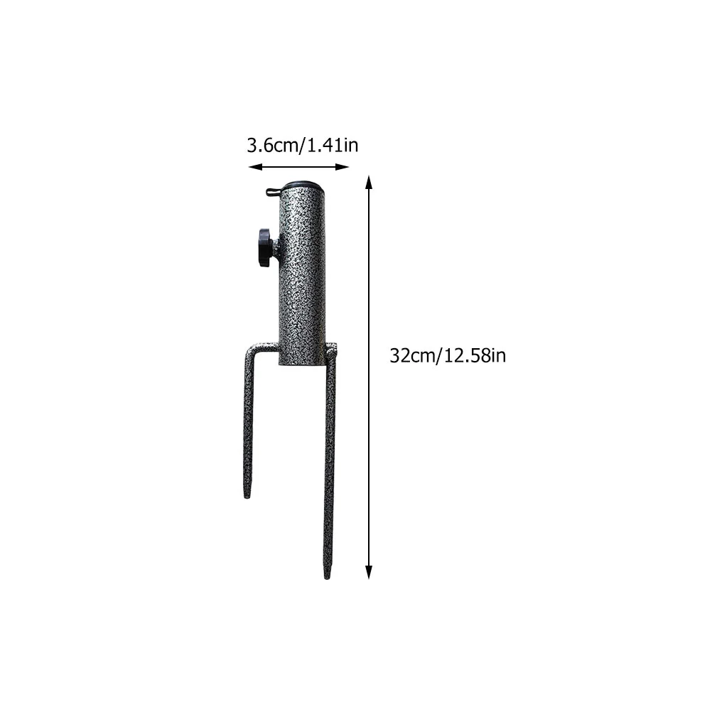 태양 우산 플러그 그라운드 스파이크 베이스 앵커 플래그 폴 스탠드 거치대, 해변 야외 말뚝 쉐이드, 무거운 지지대