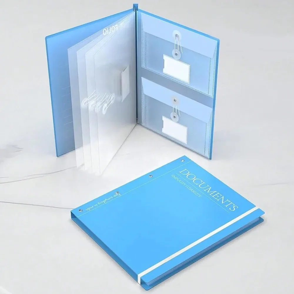 

Папка-органайзер Life Binder: расширяющаяся папка-гармошка с 12 карманами для паспортов, сертификатов, карт социального страхования, документов-подтверждений.