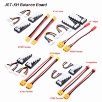 2pcs XT60/XT30/EC5/T Plug Charging Cable +2pcs JST-XH Balance Board For ISDT D2 P10 P20 Hota D6 P6 ToolkitRC M6D Balance Charger