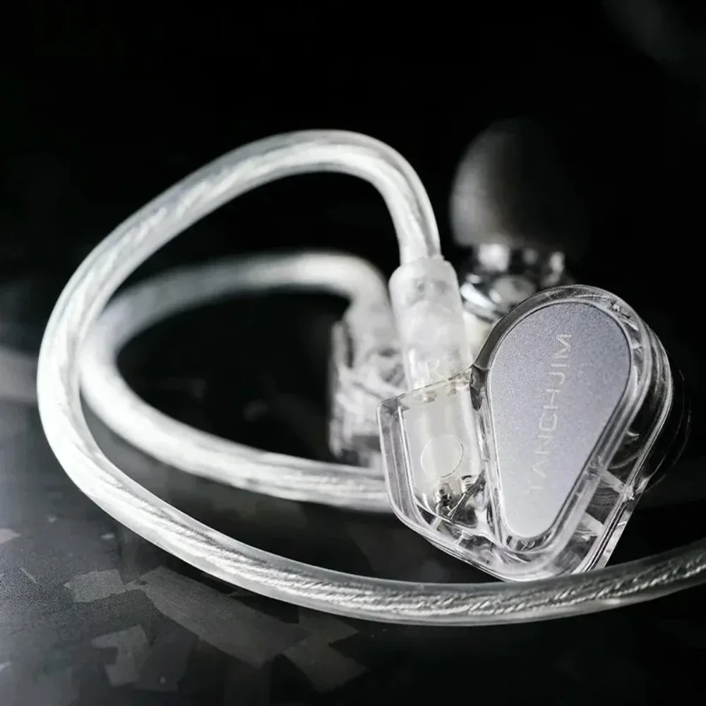 

TANCHJIM BUNNY Wired Headsets Earbuds In Ear Dual Cavity Dynamic Coil Ultra Hifi Custom Ergonomic Gaming E-sports Earphone Gifts