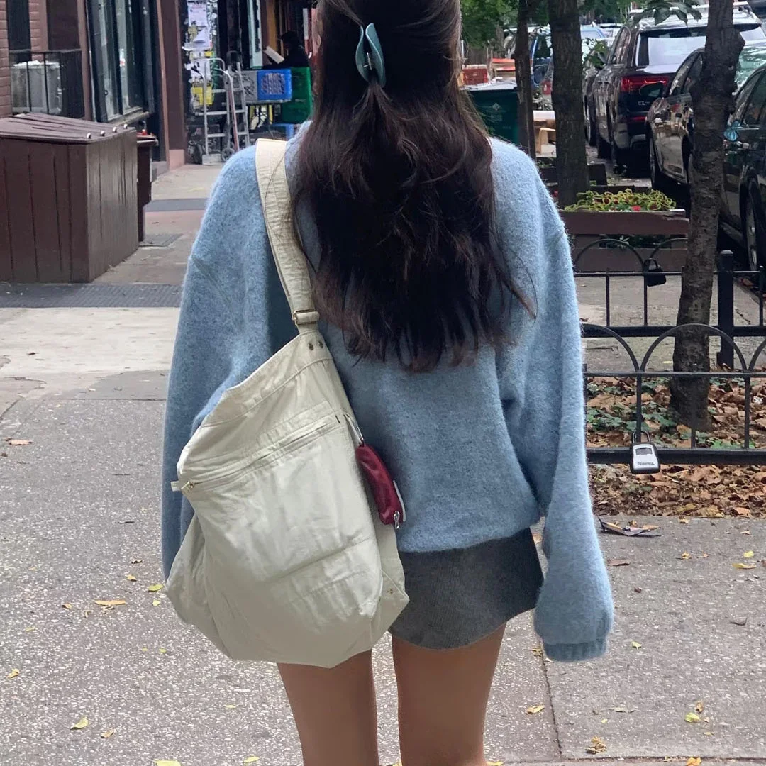 Mole io de Pelúcia com Meio Zíper Casual em Cor Sólida Confortável Estilo Retro F Moda Inverno 2025