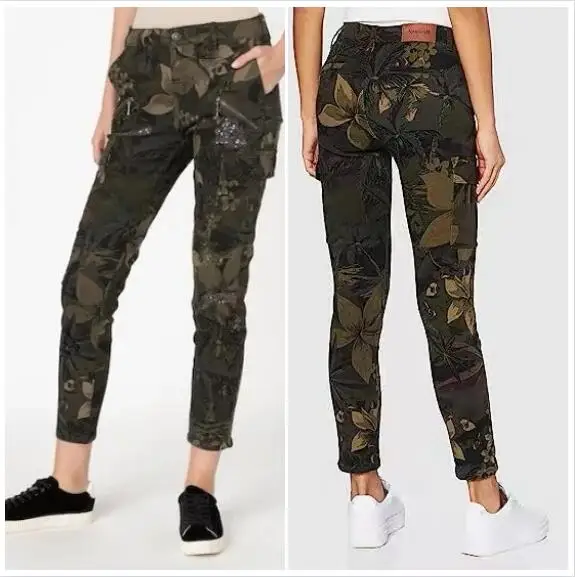 calcas-estampadas-slim-fit-com-lantejoulas-femininas-jeans-verde-capris-verde-militar-industria-pesada-comercio-exterior-espanhol-d-novo