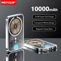 Wireless Magnetic Power Bank 10000mAh Portable External Spare Battery Fast Charger Powerbank For Macsafe iPhone Xiaomi Samsung