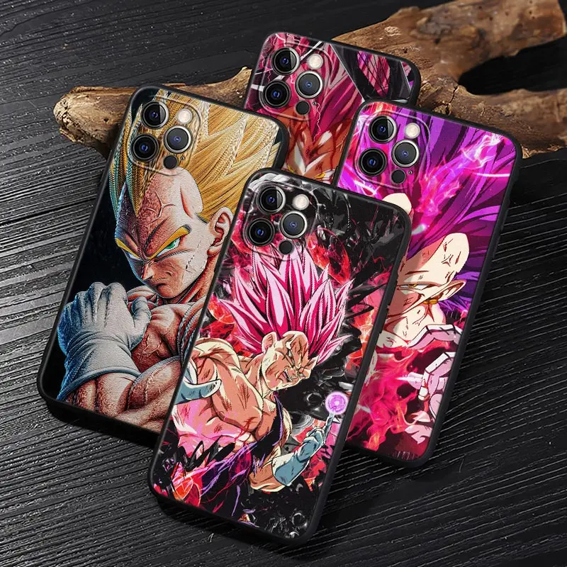 Funda para iPhone 17 con Diseño de Dragon Ball Super Vegeta Ultra Ego, Compatible con iPhone 16, 15, 11, 12, 13 Mini, 17 Pro Max Plus, 17E, 16E Air Cover