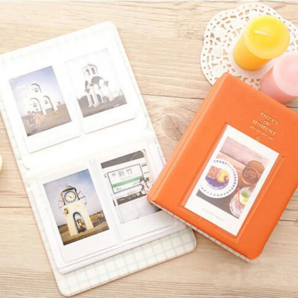 64 Pockets Photo Album Fujifilm Instax Mini Film Instax Mini 11 9 8 7s 25 90 LiPlay Link Name Card Pieces Of Moment Collect Book