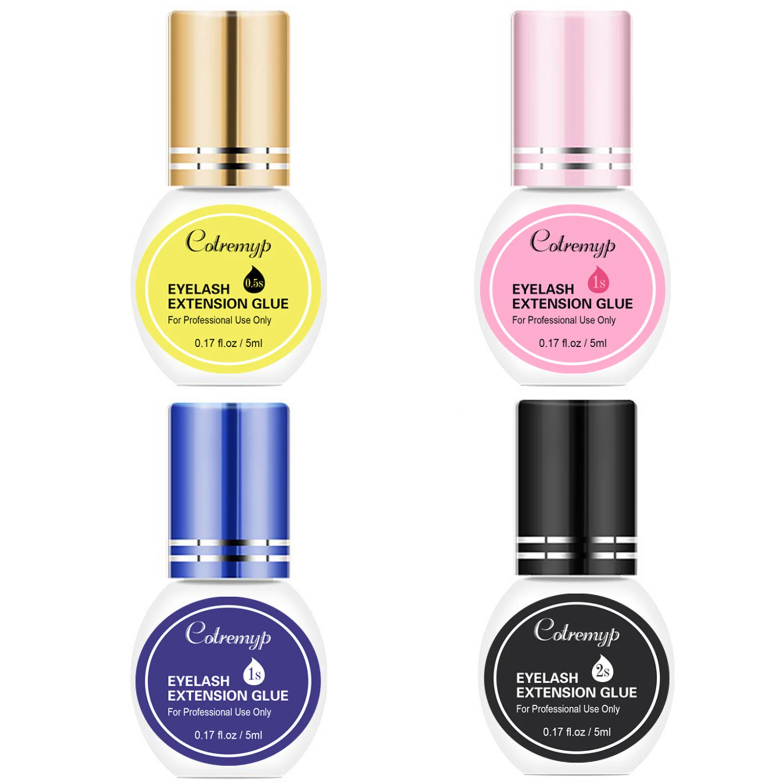 ملحقات الرموش الغراء غير مزعجة تطعيم رمش الغراء لملحقات تمديد الرموش #4