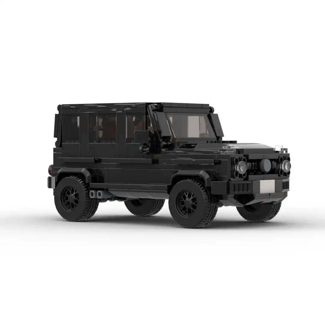 diy-おもちゃオフロードモデル-g63-suv-ビルディングブロック小粒子中国生産-8-グリッド車ブロックユニセックス大人-abs-プラスチック