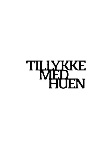 Металлические трафареты Tillykke Med Huen Ariets Student