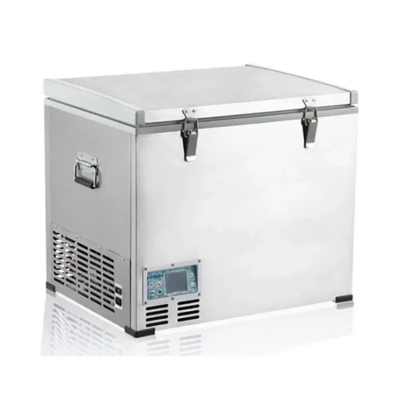 Portable 95l car fridge mini compressor camping fridge small car refrigerator