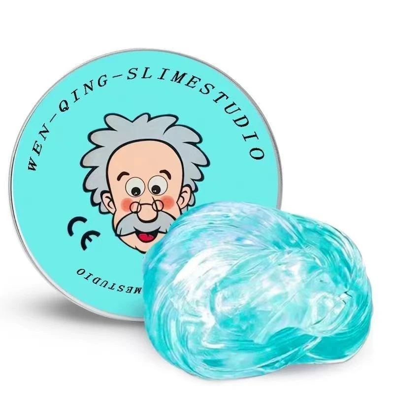 New Reusable Putty Liquid Crystal Bouncy Slime Toy Set Mud Stress Relief Toys Color Clay Handmade DIY Handgum Playdough Gift