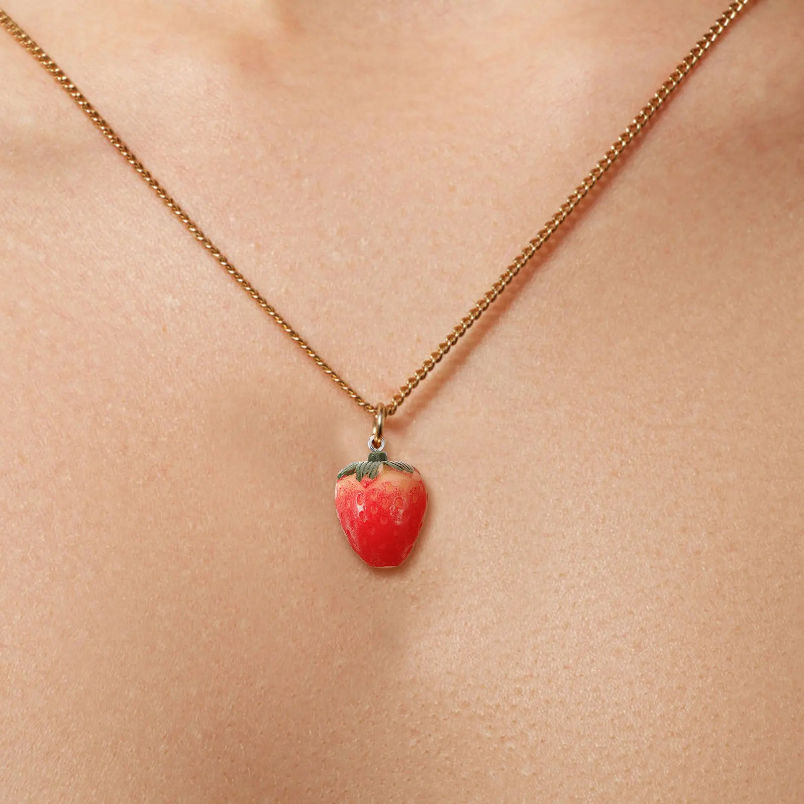 

10 Pcs Large Strawberry Resin Jewelry Charms Pendant Earrings Crafts Accessories Safe Material for Bracelet Necklace