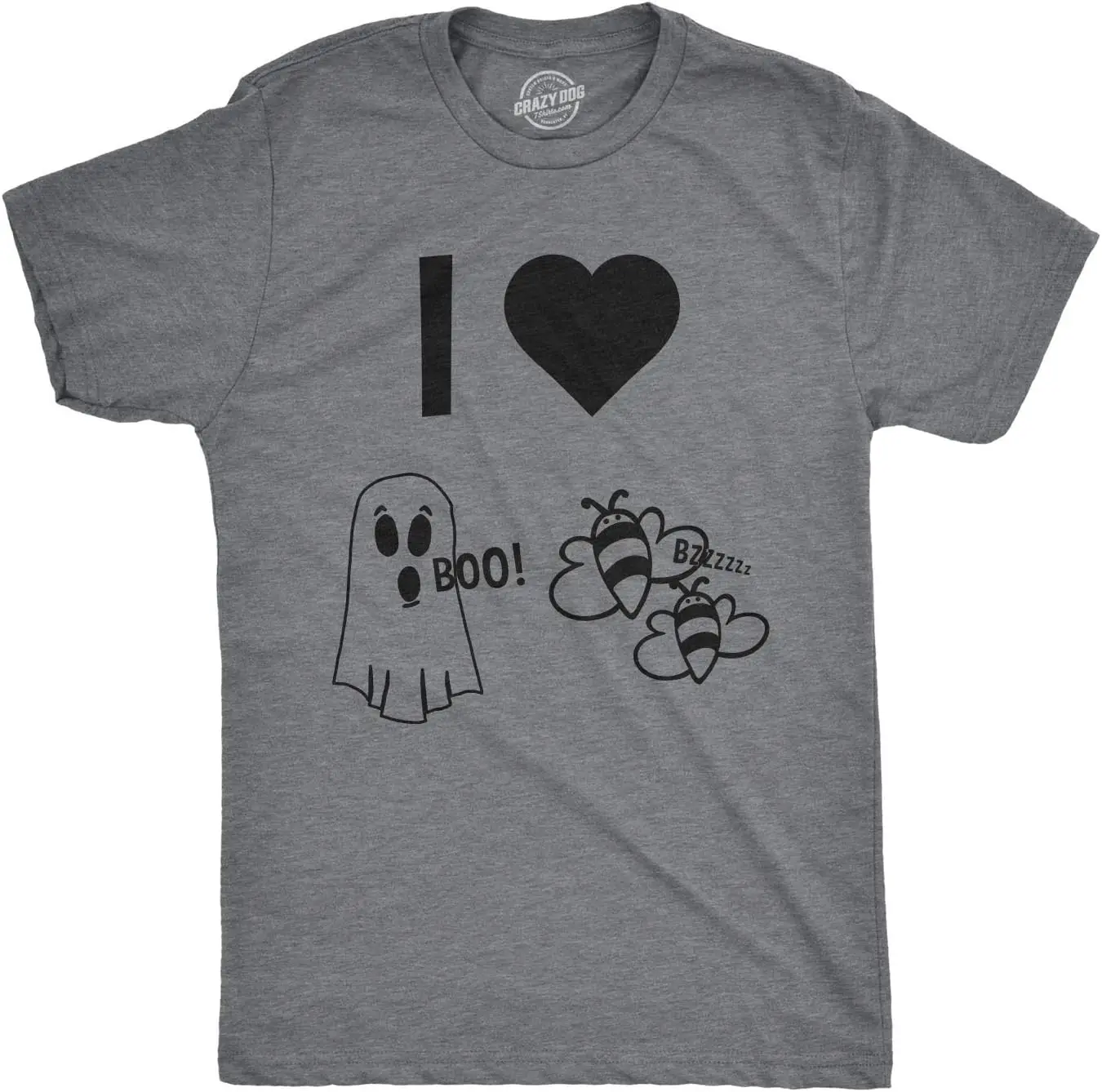 

Мужская футболка для Хэллоуина I Heart Boo Bees