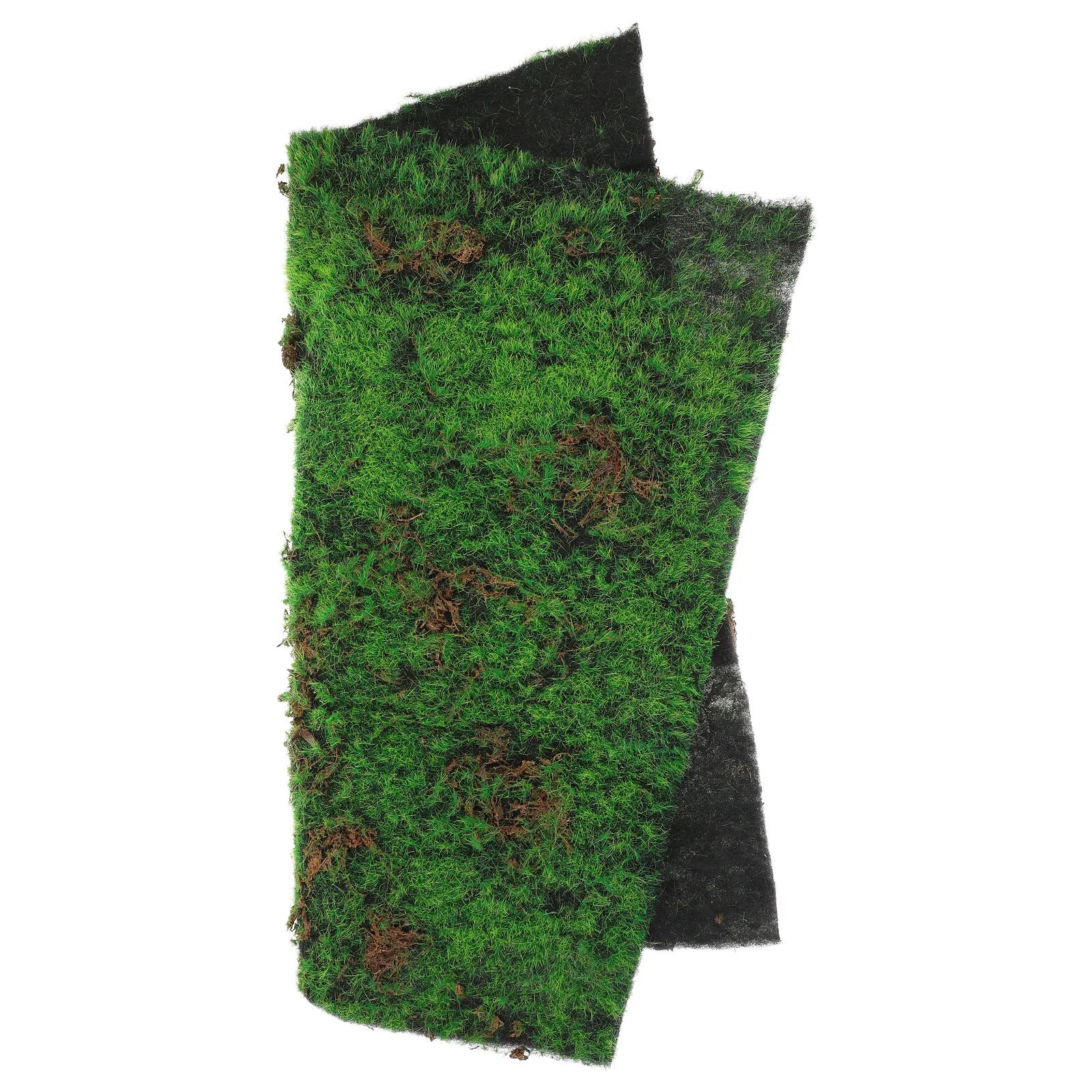 Simulated Moss Lawn Area Rugs Fake Grass Artificial Decor for Landscaping Carpet Mat Micro Scene Layout Prop Plastic