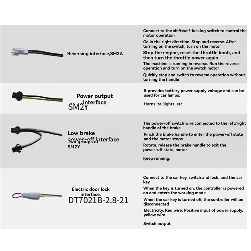

A06F-Dual Drive Controller Electric Bike Brushless Motor Controller DC Electric Intelligent Motor Controller 350W