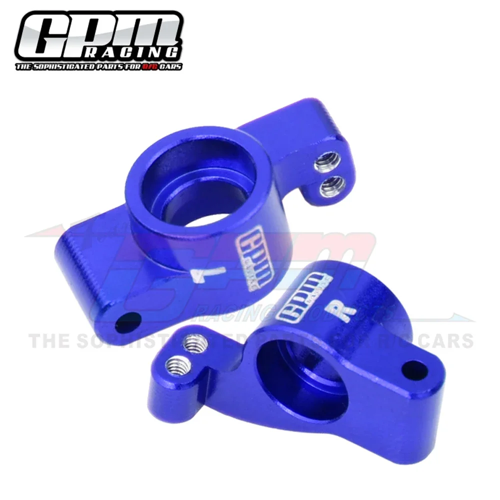 GPM Metal Aluminum Alloy 7075 Rear Hubs LOS-1982 for LOSI 1/24 Micro-B 2WD Buggy RTR LOS00007 Upgrade Accessories