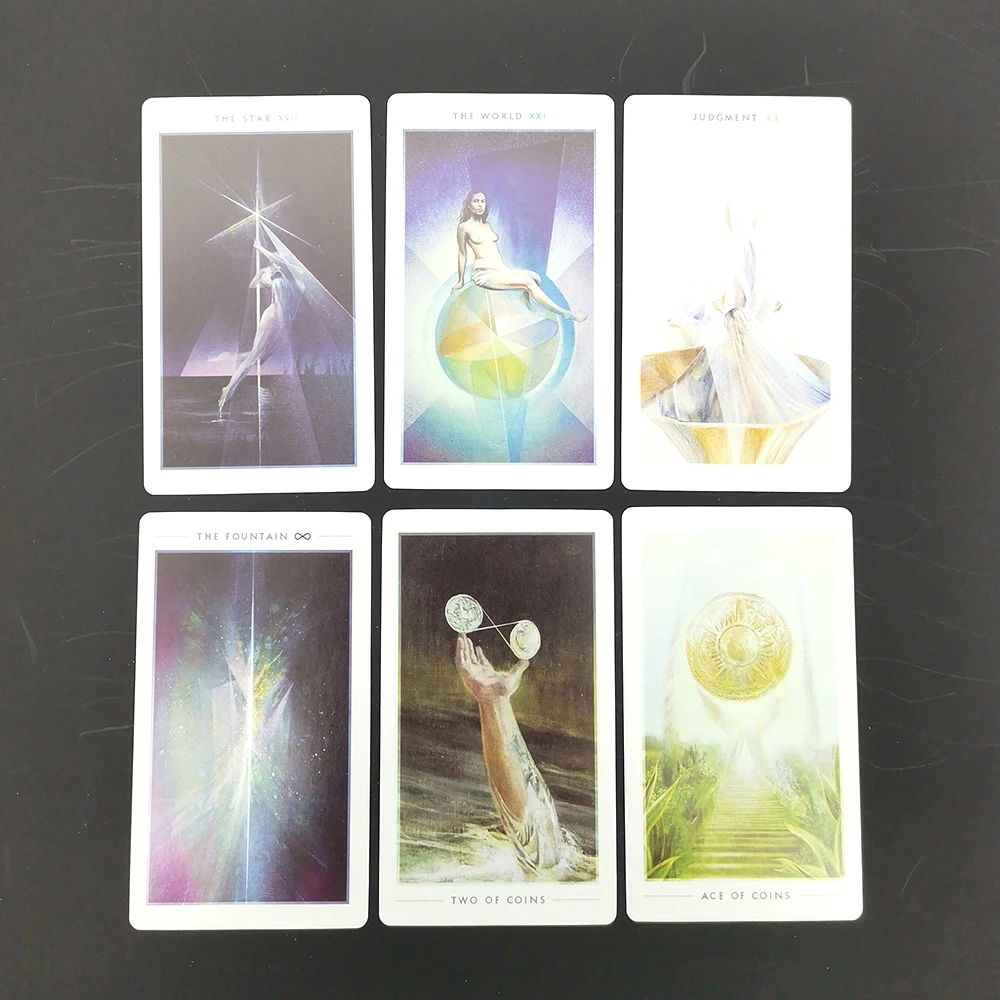 The Most Popular Tarot Deck 78 Cards Divination Fate Game Deck    English Version  Palying Cards for Party Game Tarot Cards