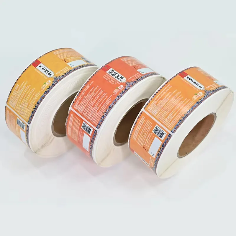 Custom Vitamin Bottle Labels | Waterproof PVC Supplement Stickers | Durable Self-Adhesive Packaging Label