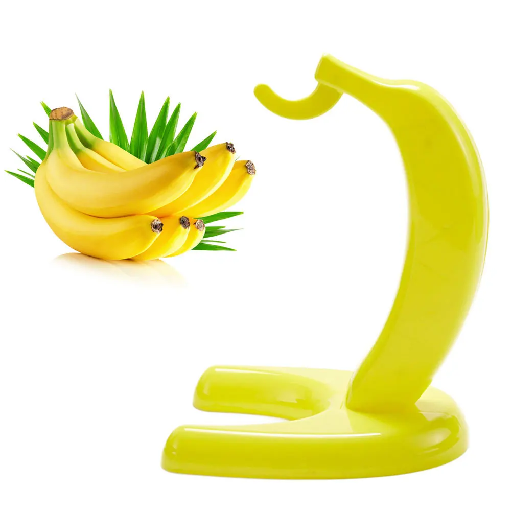 

Banana Plastic Stand Fruit Storage Organizer Kitchen Home Decoration Holder Plastic Hanging Stand Fruit Hanging Holder