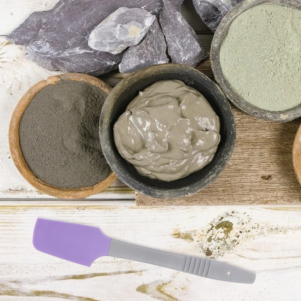 

5Pcs Beauty Supplies Professional Use Gentle Silicone Brush Head Makeup Tool Beauty Wax Scraper Silicone Scraper