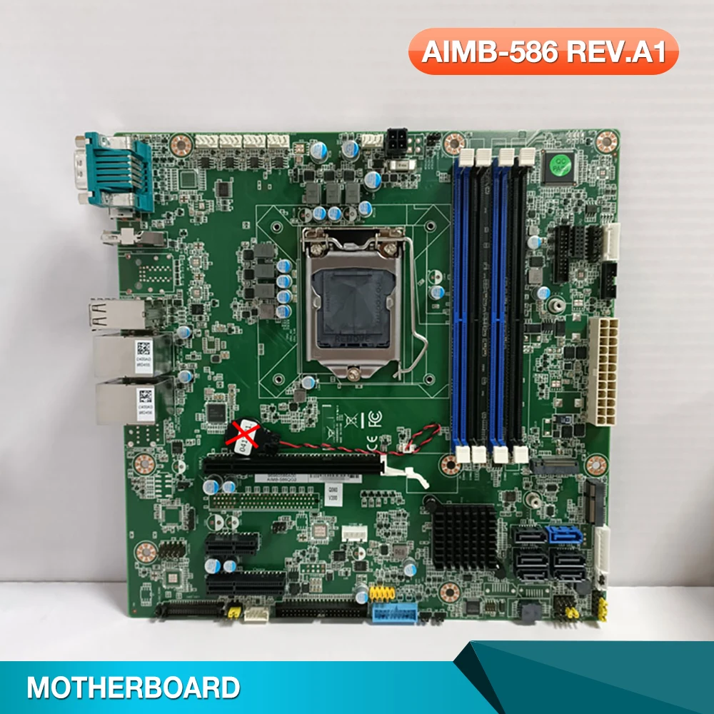 Industrial Computer Motherboard Supports 8/9 Generation Processors For Advantech AIMB-586 REV.A1 AIMB-586WG2-00A1E