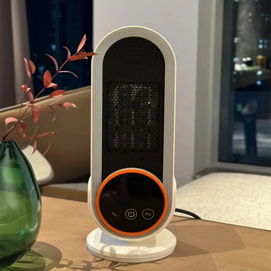 Small Portable Heater with Touch Screen Control Large Display Flameless Operation Auto Shutoff Protection for Bedroom Bathroom R
