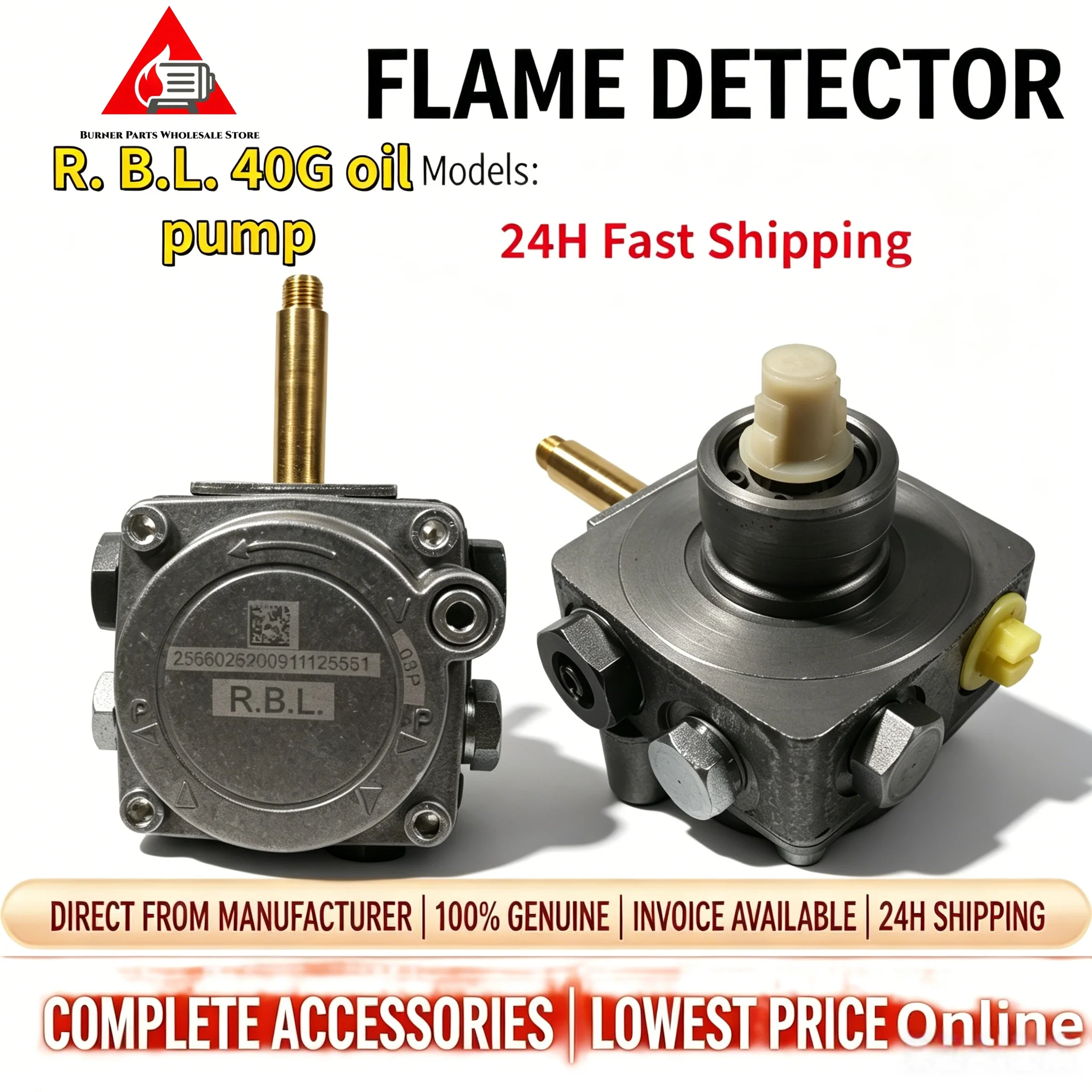 RG40 Oil Burner Accessories RIELLO 40G Series Fuel Pump Photocell Ignition Electrode Boiler Parts, 24h Fast Shipping