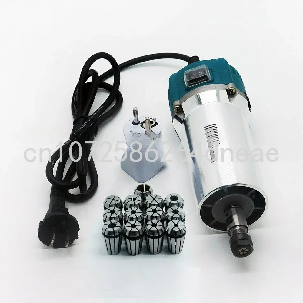 Chuck for Aluminum Carving Milling Engraver Machine Wood Router Air Cooled 1500W Spindle Motor Diameter 64mm ER11 Collet