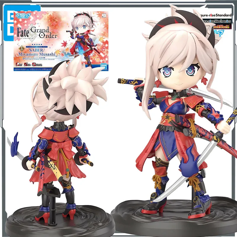 

Bandai оригинальный набор моделей, ПИТРИТКИ Fate/Grand Order SABER Miyamoto Musashi, аниме-фигурка в сборе, модель игрушки, модель, подарок для мальчиков