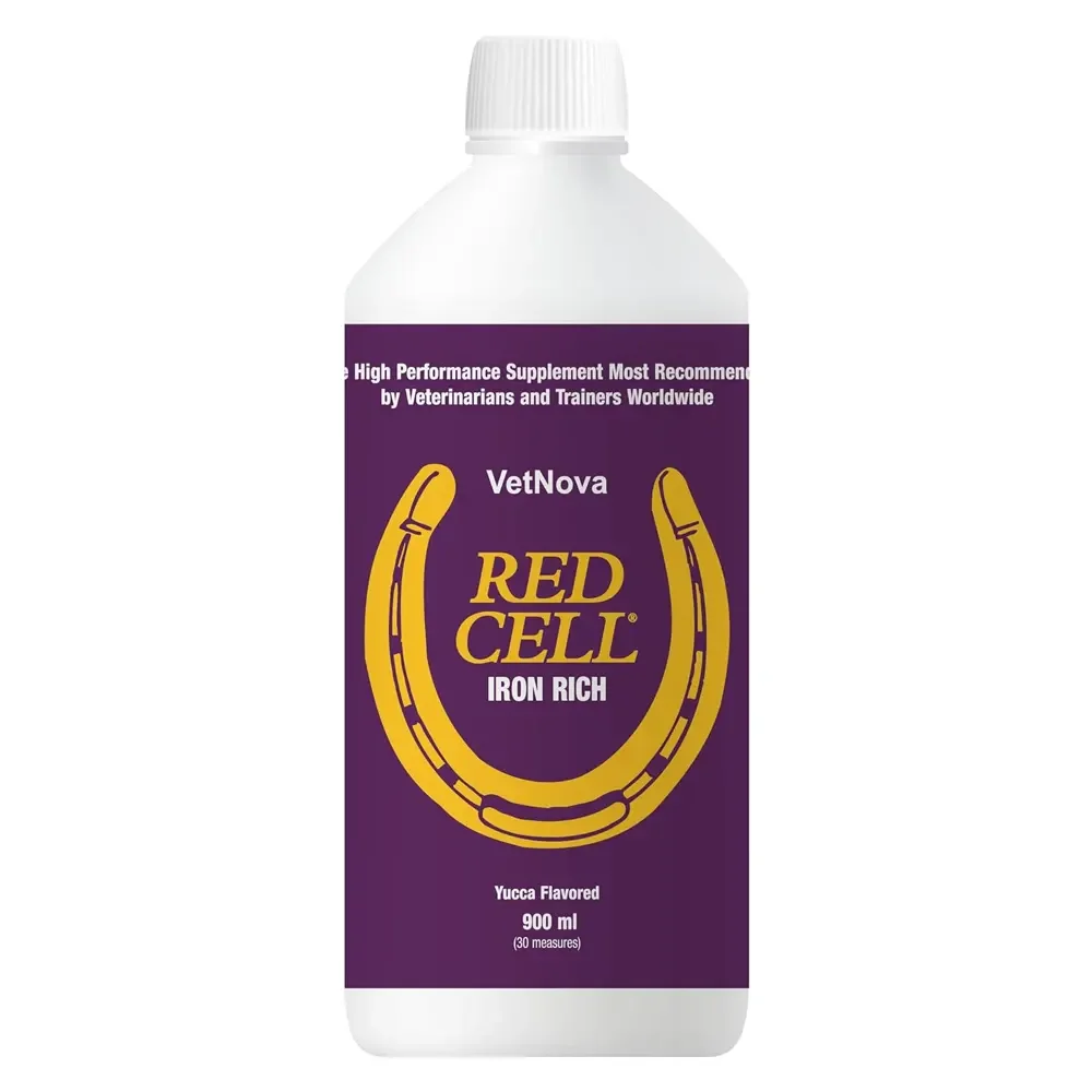 Vetnova Red Cell® 900 Ml Suplemento De Alto Rendimiento Para Caballos