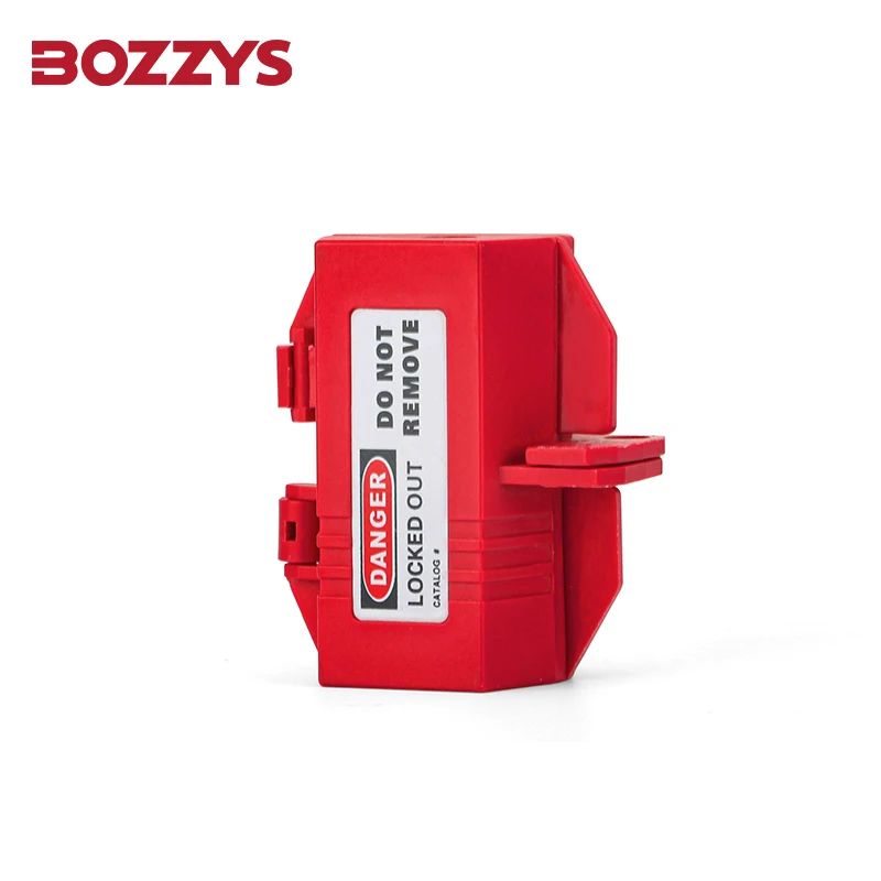 BOZZYS Small Industrial Electrical Waterproof Socket Plug Lockout Box Device  for Block Access Power Switch During Maintenance