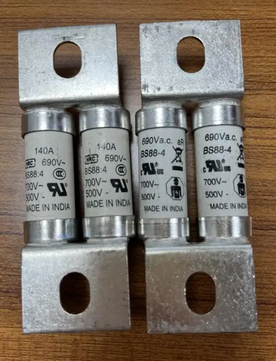 

100FEE 100A 140EET 140A 180FEE 180A 200FEE 200A BS88:4 FUSE 500V 700V HRC MADE IN INDIA