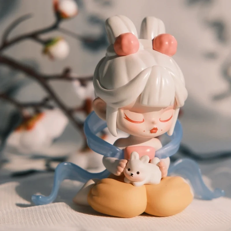 أنيتا خمسة أجيال الجبل والبحر سلسلة صندوق أعمى Chinoiserie تحصيل عمل الشكل لعبة مكتب ديكور الفتيات هدية عيد ميلاد #4