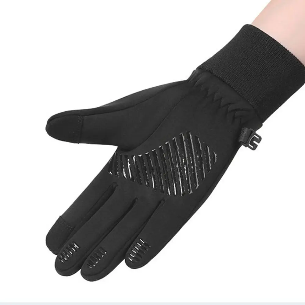 Non-slip Winter Children Bicycle Riding Gloves Full-finger Non-Slip Kids Warm Gloves Cold Wingproof Reflect
