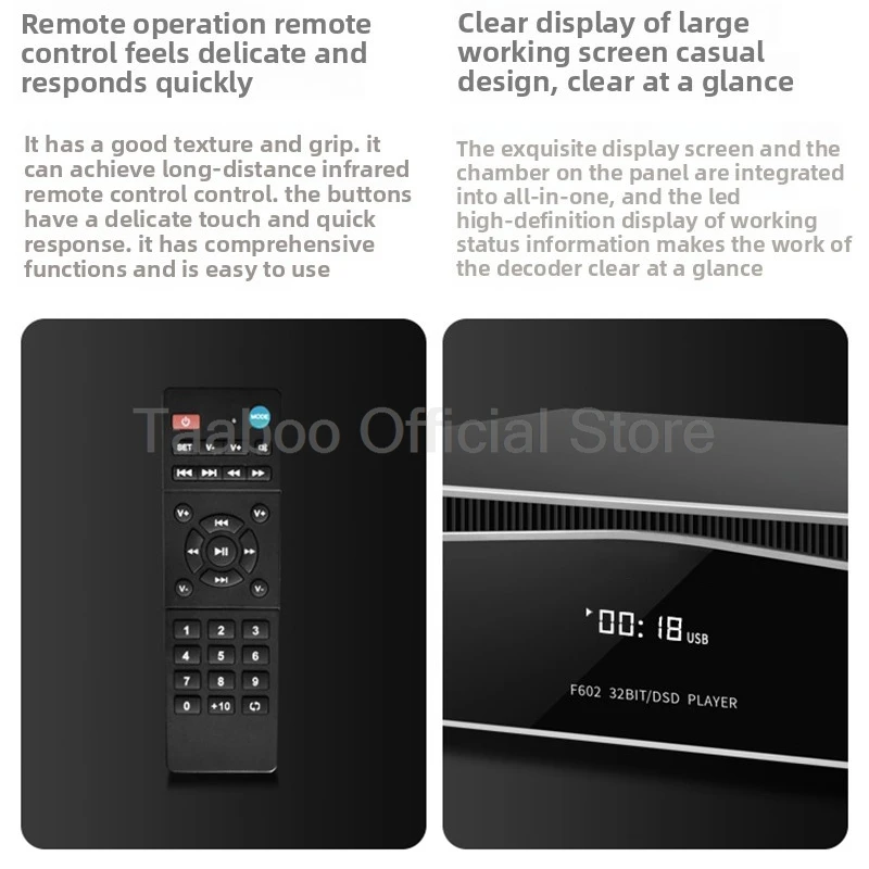 5.0 Bluetooth DAC Decoder SNR130dB Digital Converter ES9038 Chip DSD PCM Audio Decoders USB-PC OPT COAX Input For Home Theater - Image 4