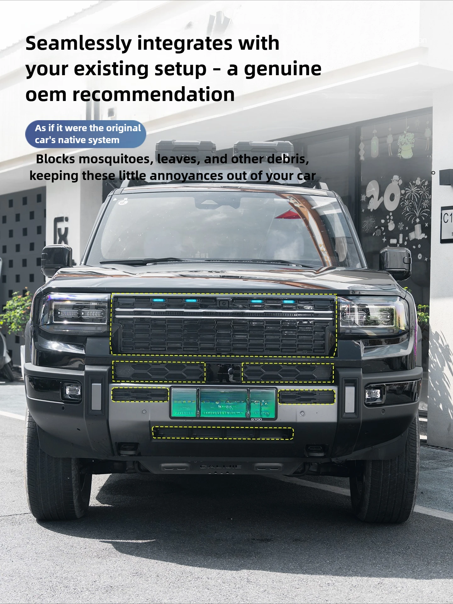 Jetour G700 Front Grille Insect Protection Net